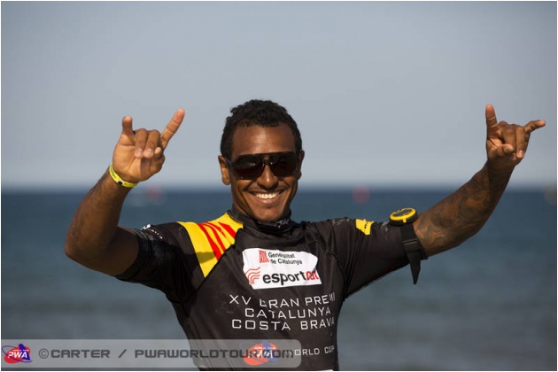 Taty Frans about his racing in PWA Costa Brava Taty Frans about his racing in PWA Costa Brava