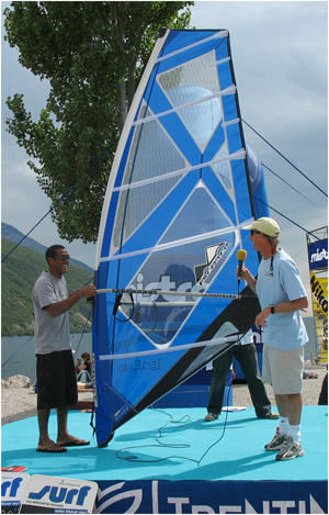 MauiSails presentation at Lake Garda Surfestival