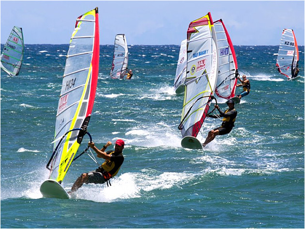 MauiSails still on top at Kanaha during 3rd Maui Race Series