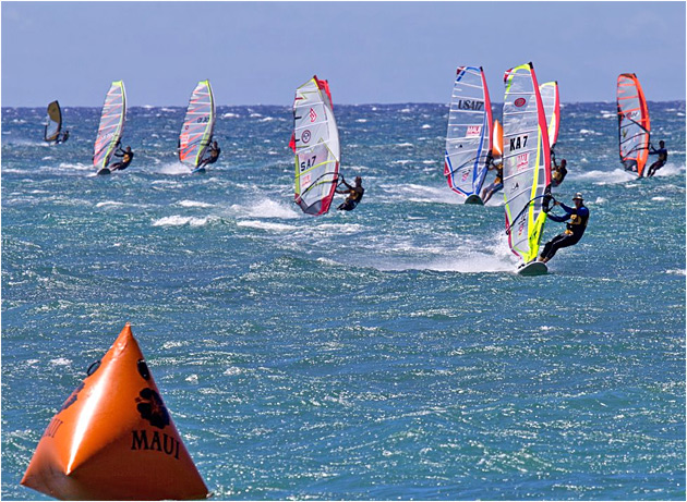 MauiSails still on top at Kanaha during 3rd Maui Race Series